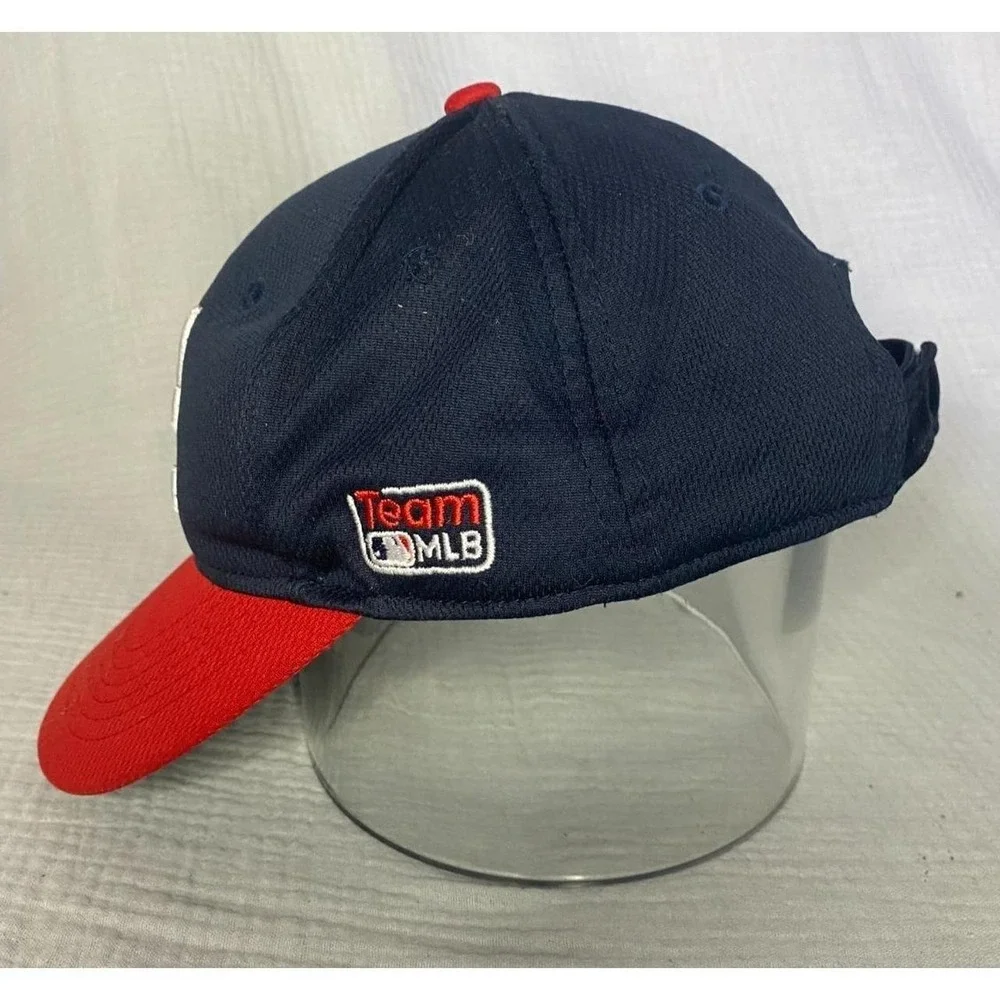 Youth Atlanta Braves Baseball Cap Red Blue MLB Official License by OC Sports